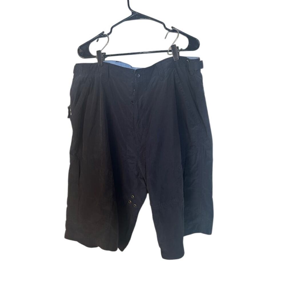 Ragwear Navy Blue Nylon Cotton Blend Casual Shorts Men Sz 38